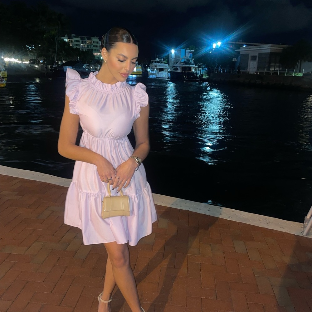 PURPLE DRESS